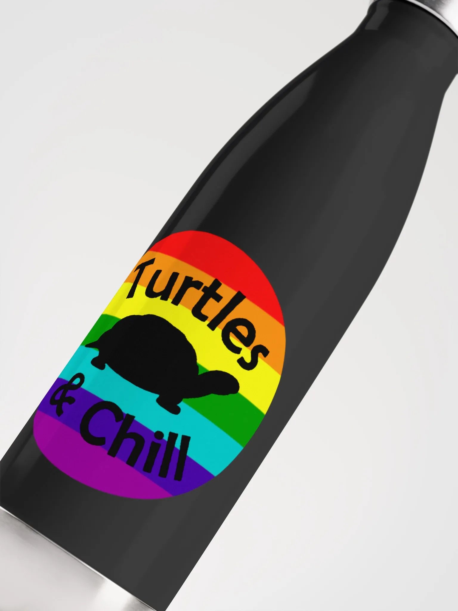 Turtle Pride Water Bottle product image (10)