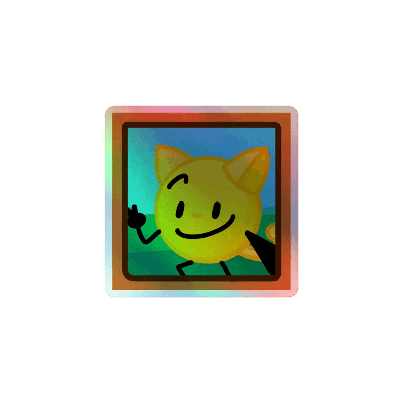 Cripty Cat Picture Sticker