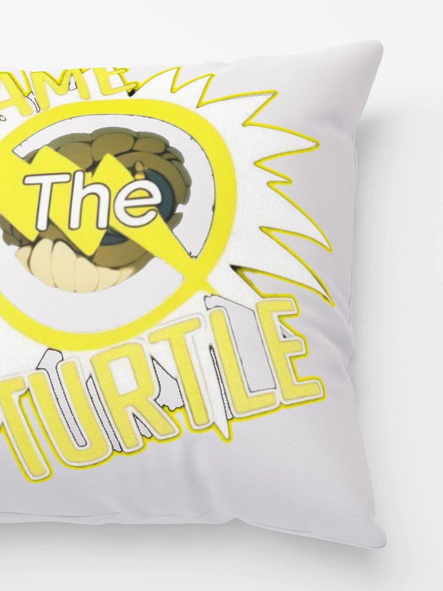 Blame The Turtle! Pillow product image (7)