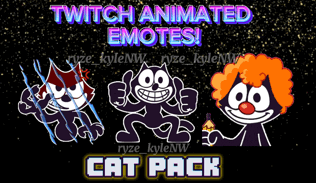 Twitch Animated Emotes CAT PACK product image (2)