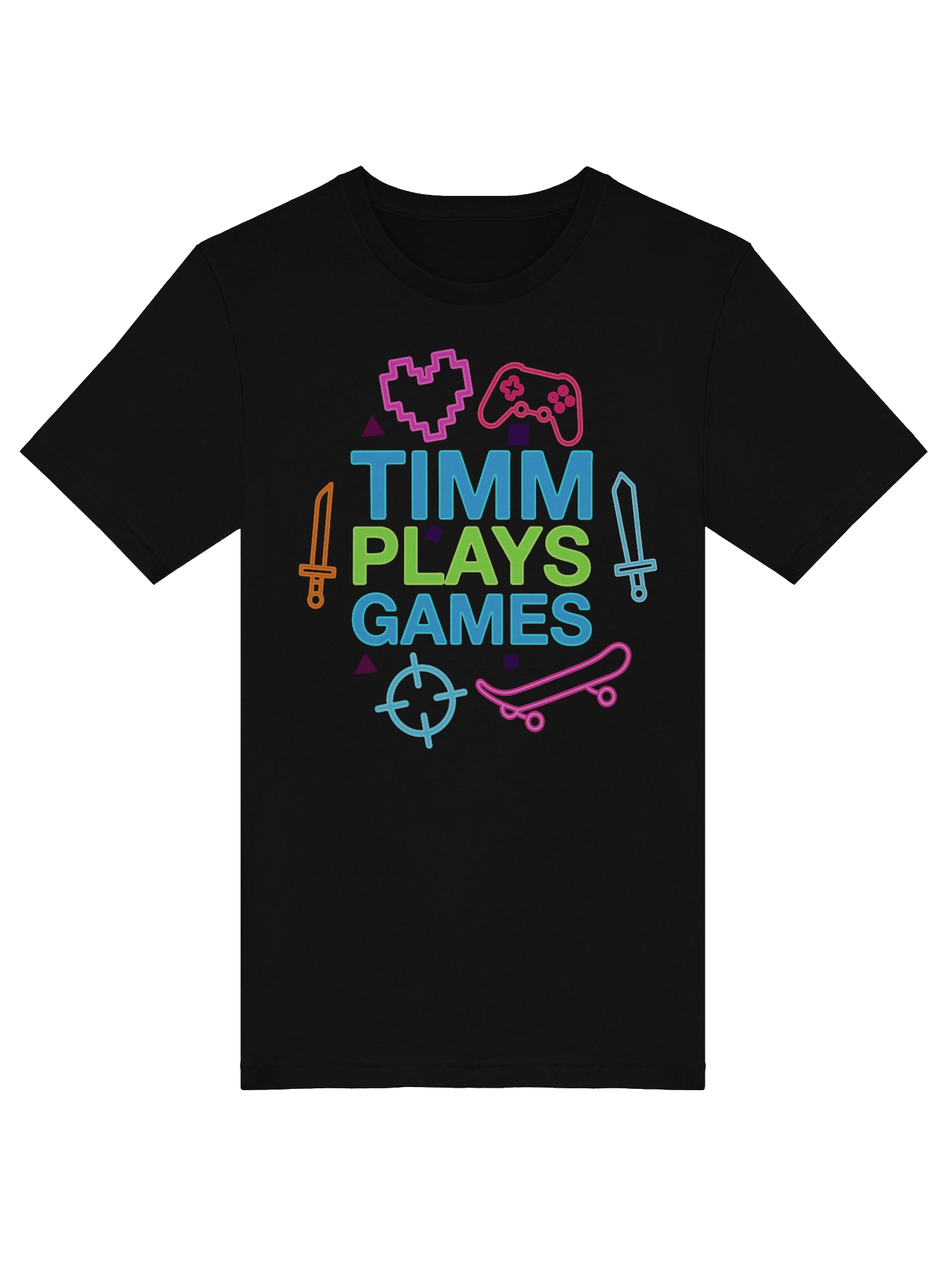 The Timm Plays Games Female T-Shirt product image (5)