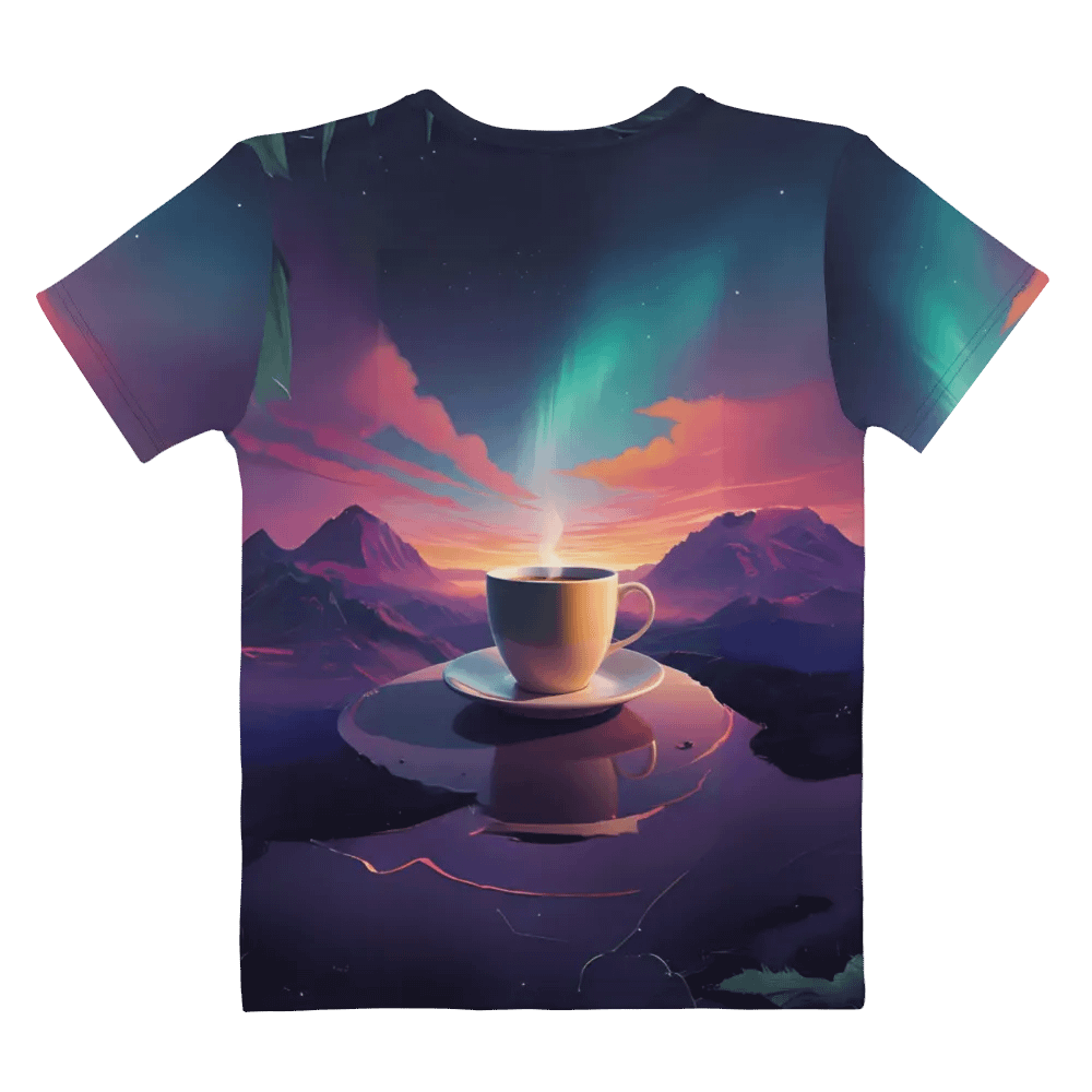 Coffee Sunset All Over Print T-shirt product image (8)