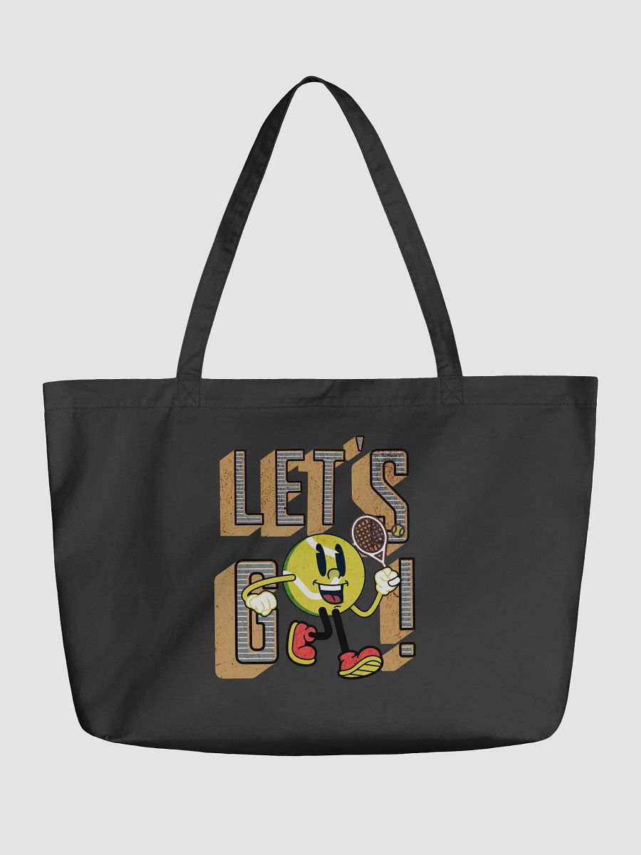Lets Go Mascot Tennis Playful Ball Eco Tote product image (5)