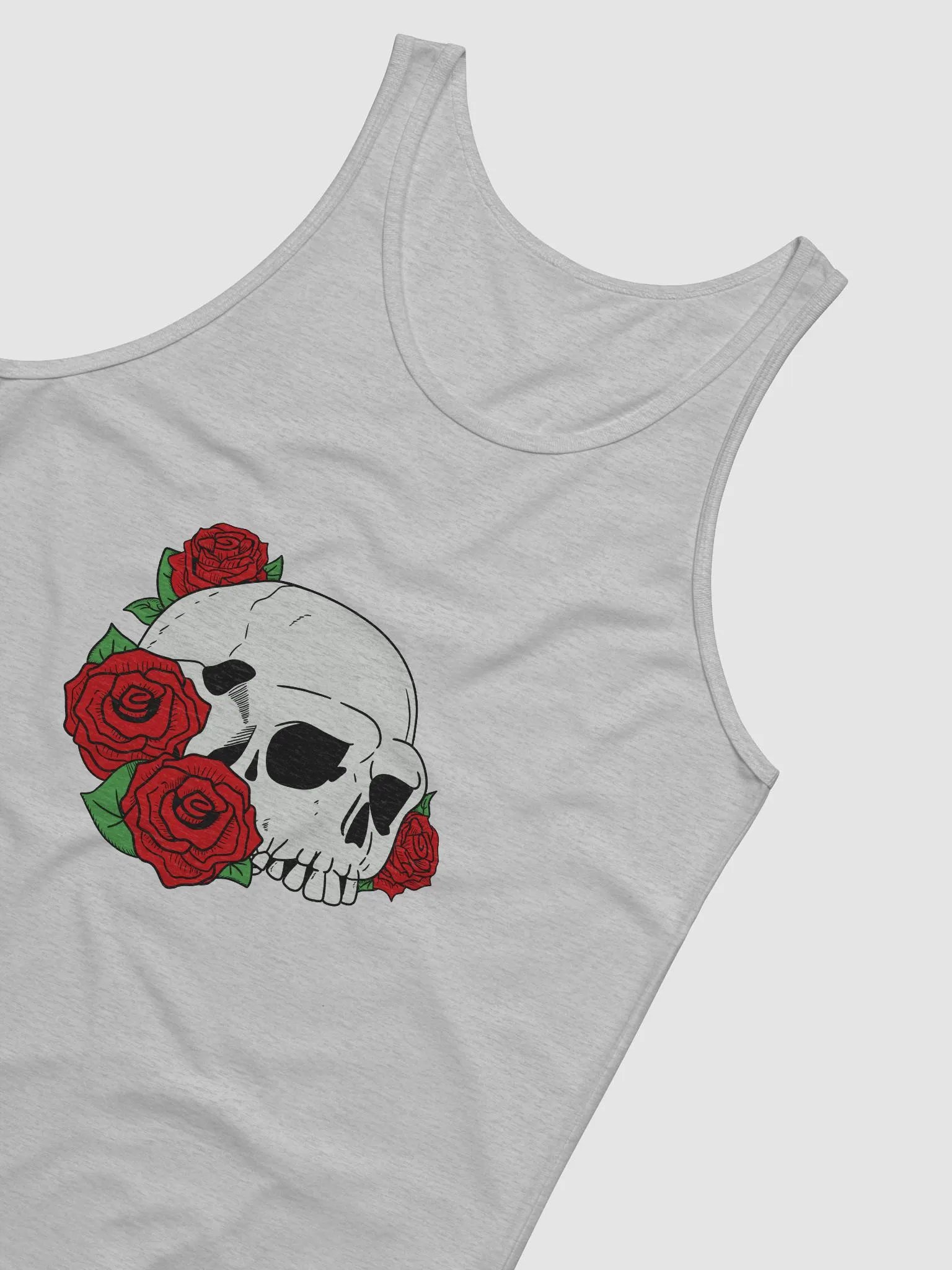 Skull & Roses Jersey Tank product image (4)