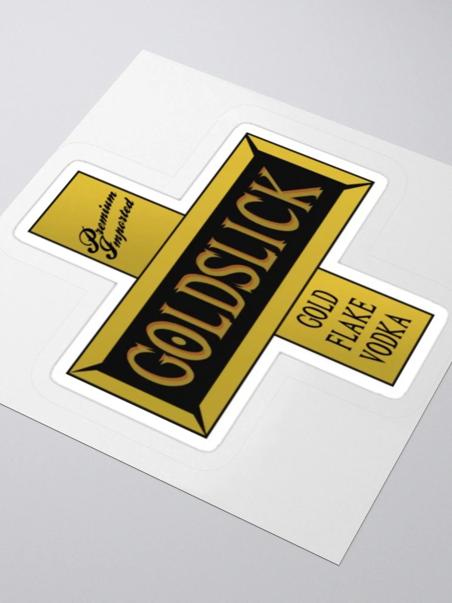 SuperbadMcLovin Goldslick Slap Sticker product image (3)