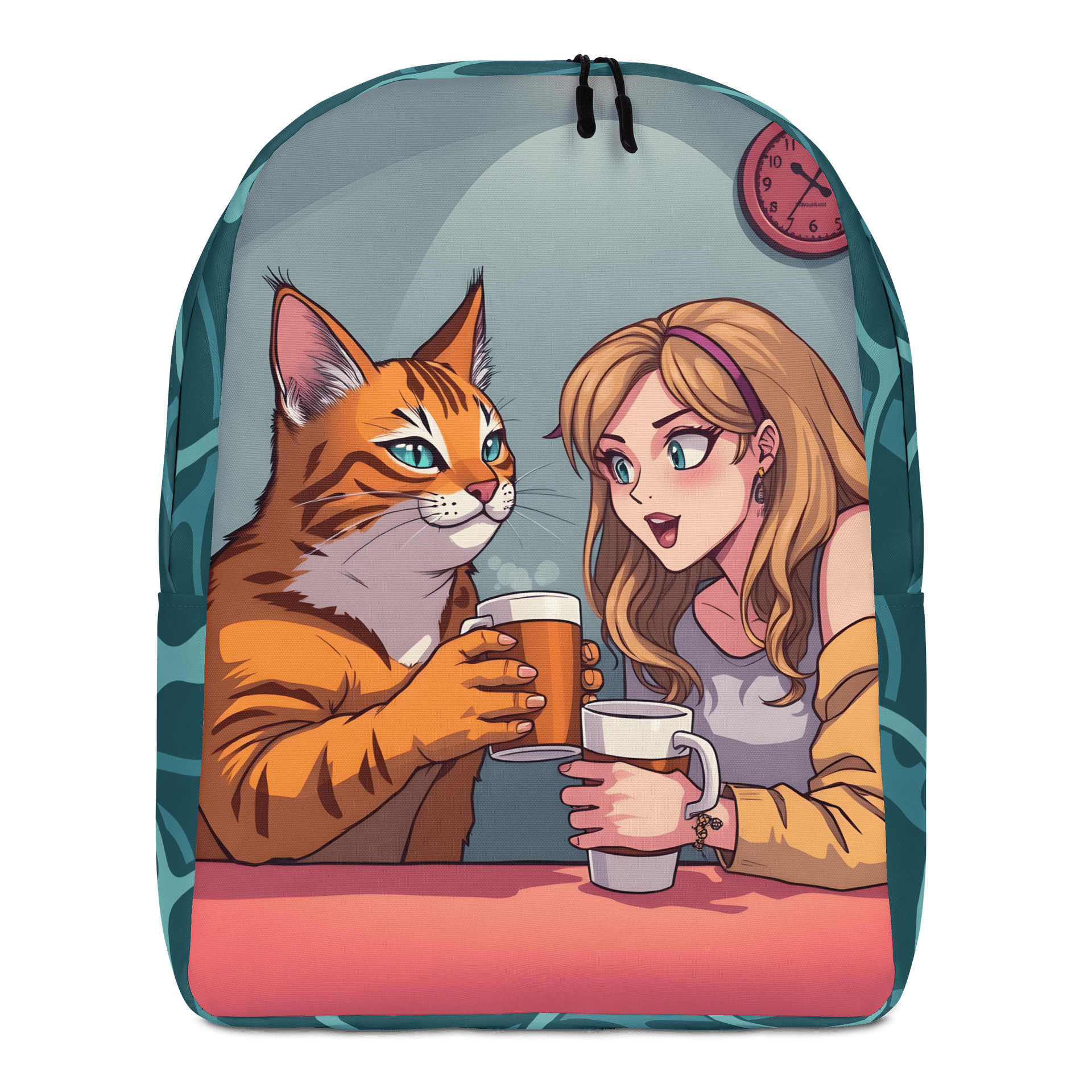 Minimalist Backpack-Coffee, Cuddles & Chemistry product image (1)