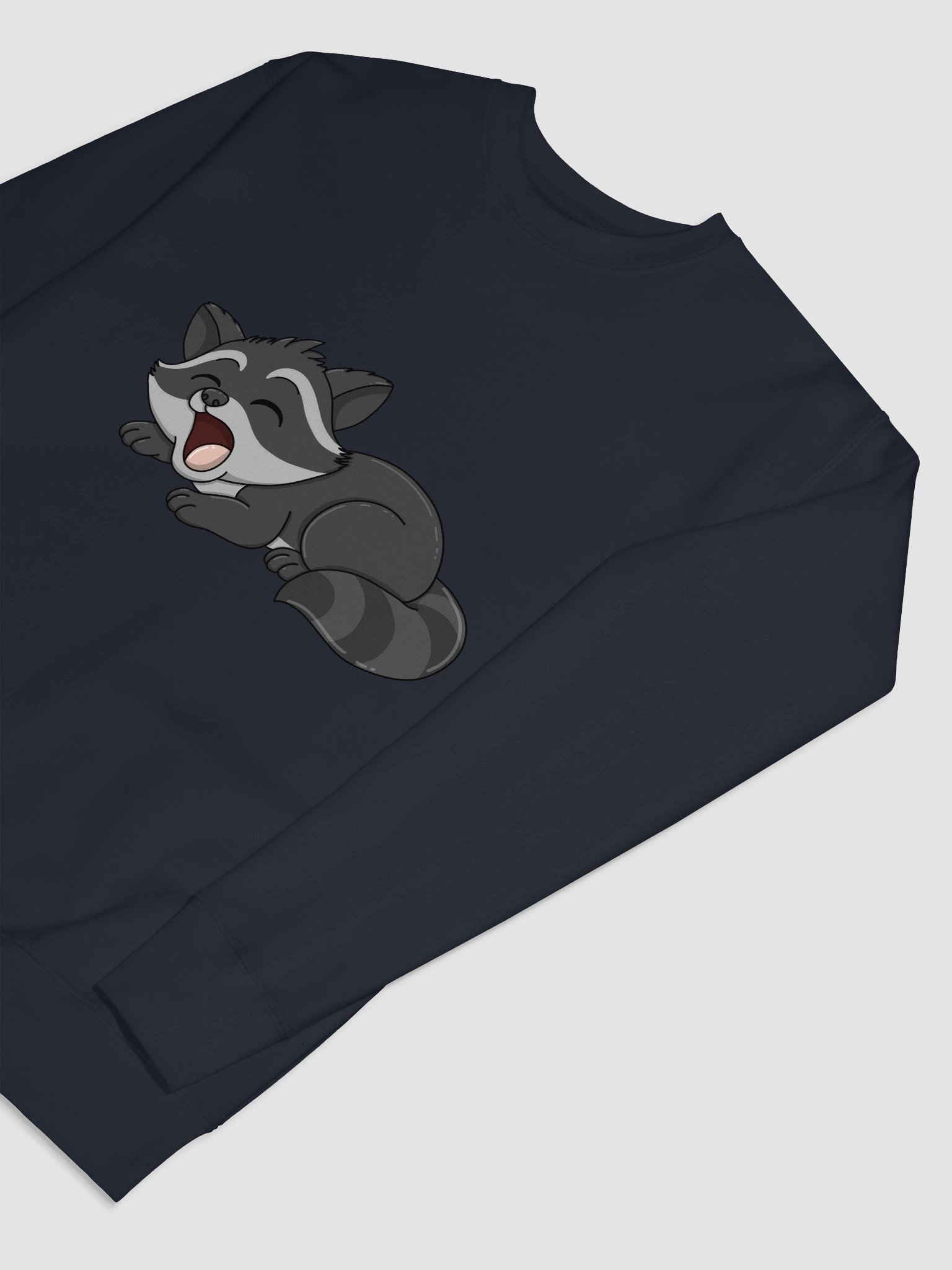 Yawning Raccoon Premium Sweatshirt product image (34)