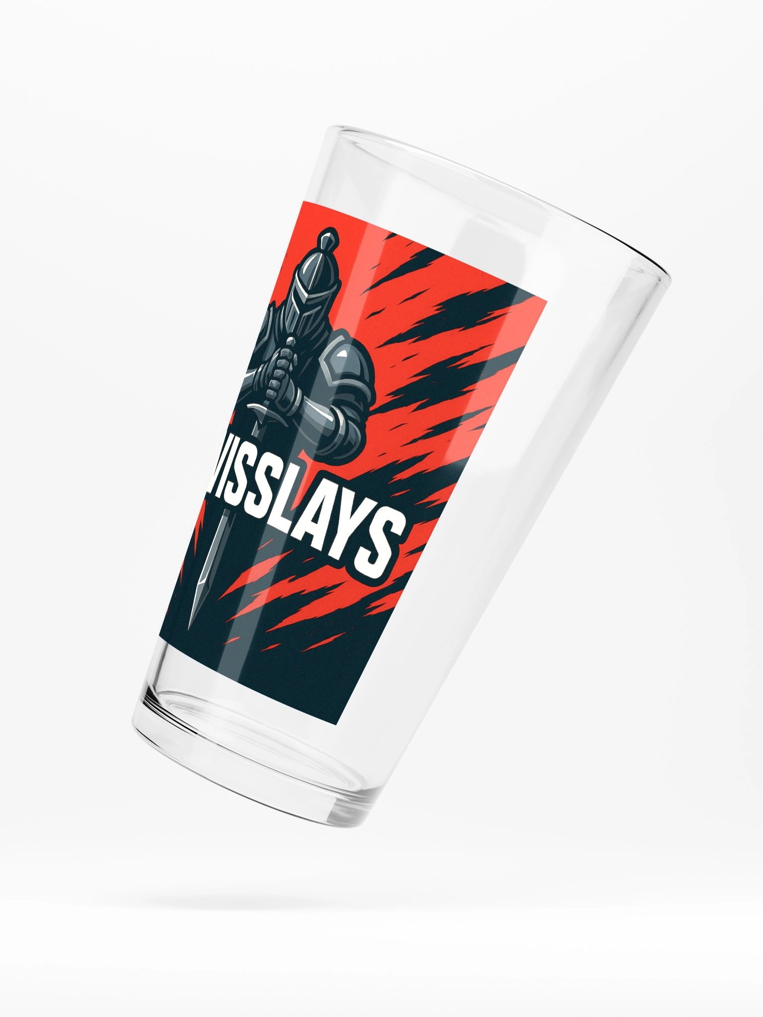 Knight's Valor Shaker Pint Glass product image (5)