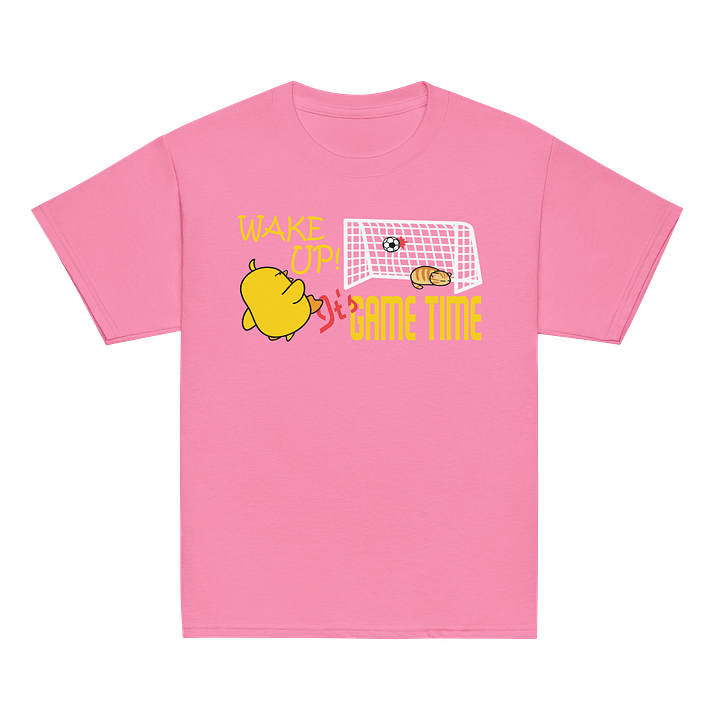 Soccer Cat (WAKE UP, It's GAME TIME) - Unisex Youth Heavyweight T-shirt product image (23)