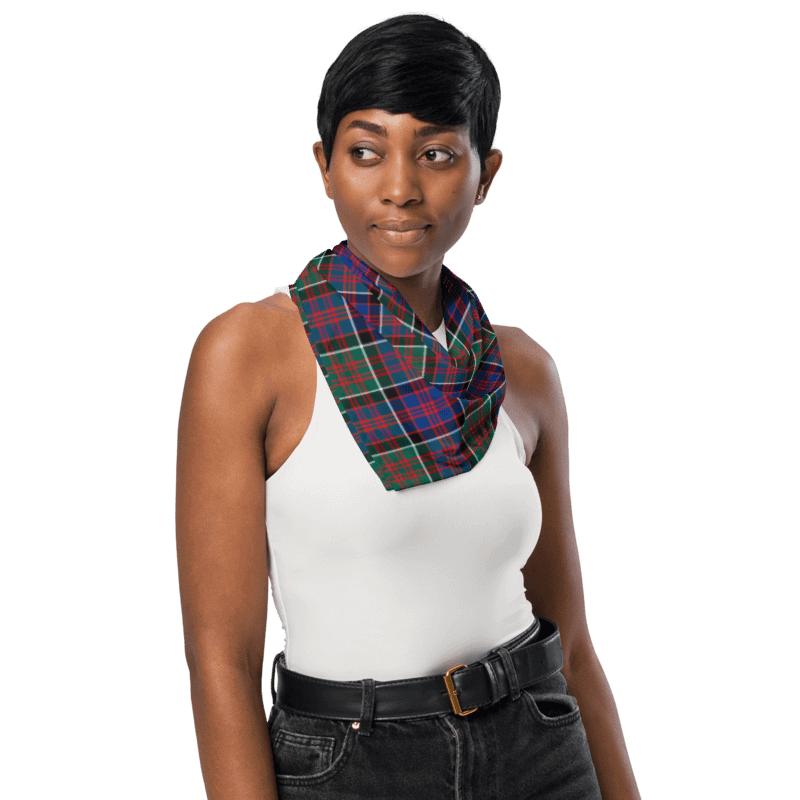 MacDonald Clanranald Tartan Bandana product image (3)