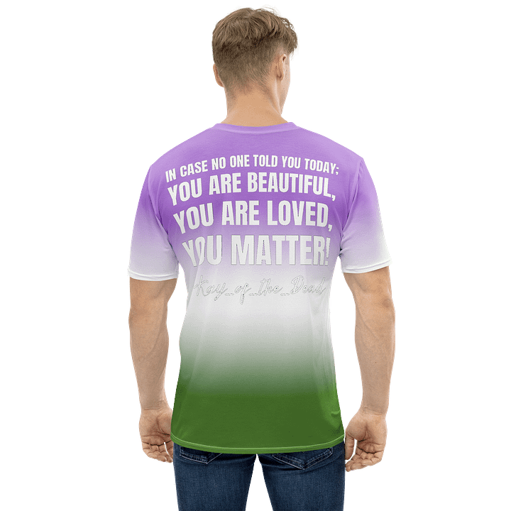 Kay_of_the_Dead Pride Logo Genderqueer Pride Tee product image (2)