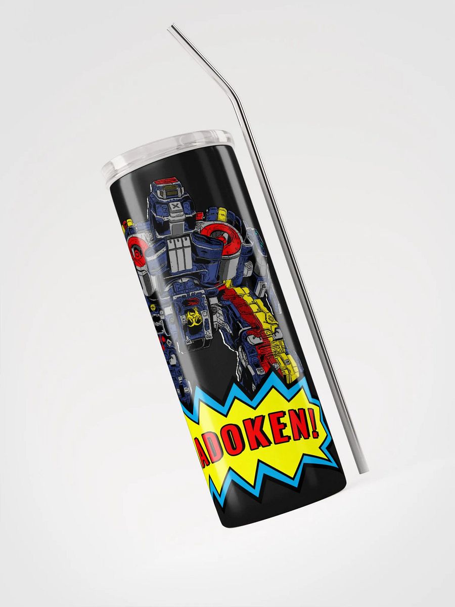 Chadoken! Stainless Steel Tumbler with Straw product image (3)