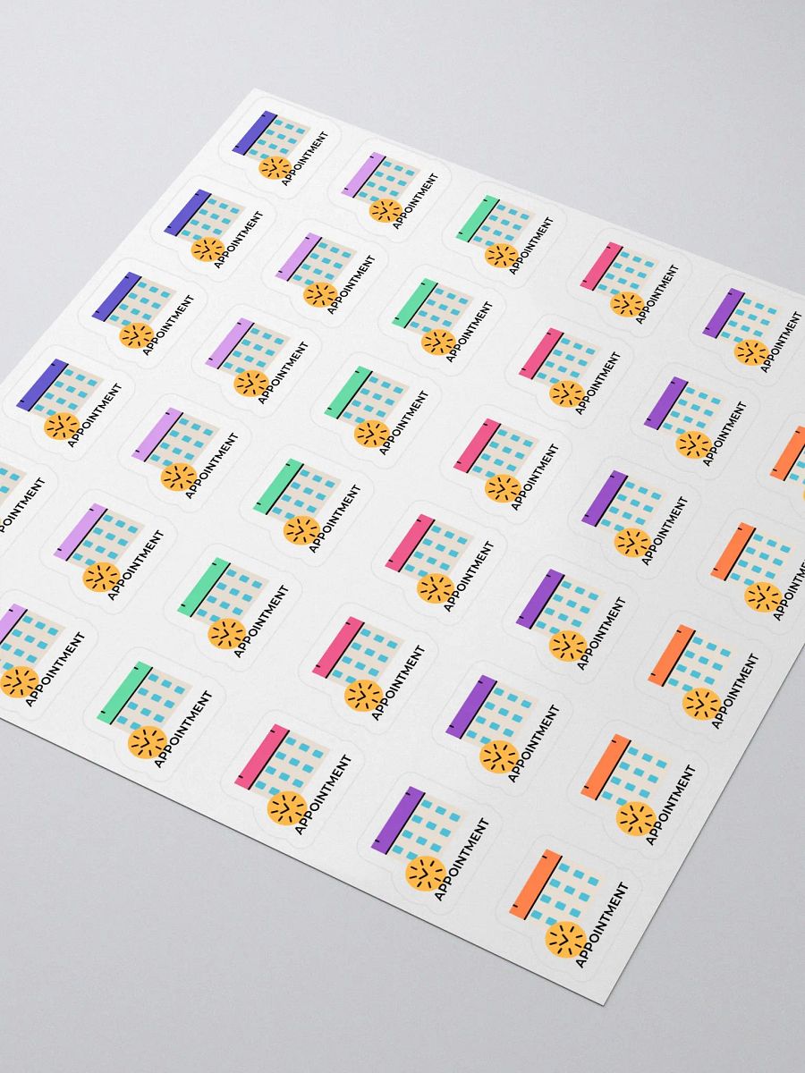 Appointment Stickers – Hand-Drawn, Functional Planner Stickers for Bullet Journals, Work, and Office Organization product image (3)