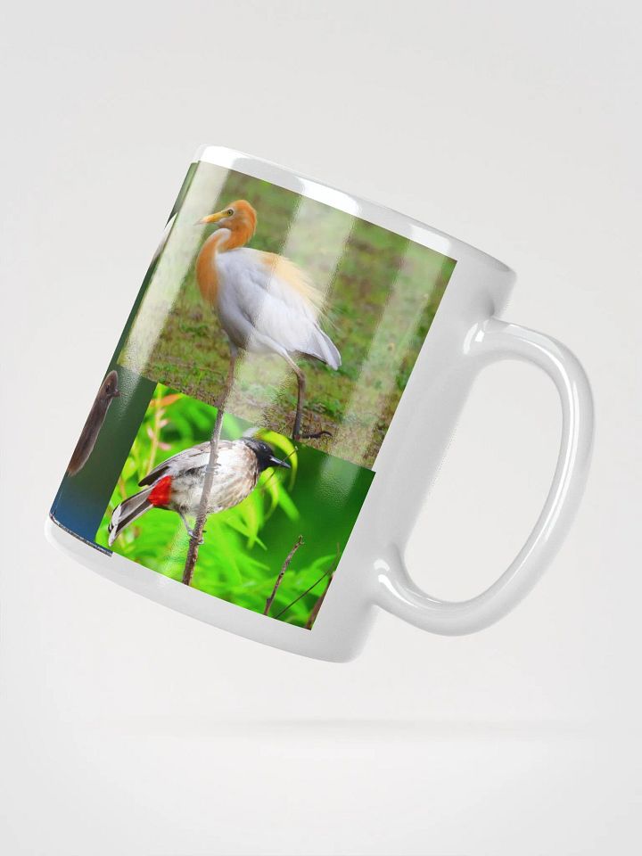 IUCAA Birds White Glossy Mug product image (6)