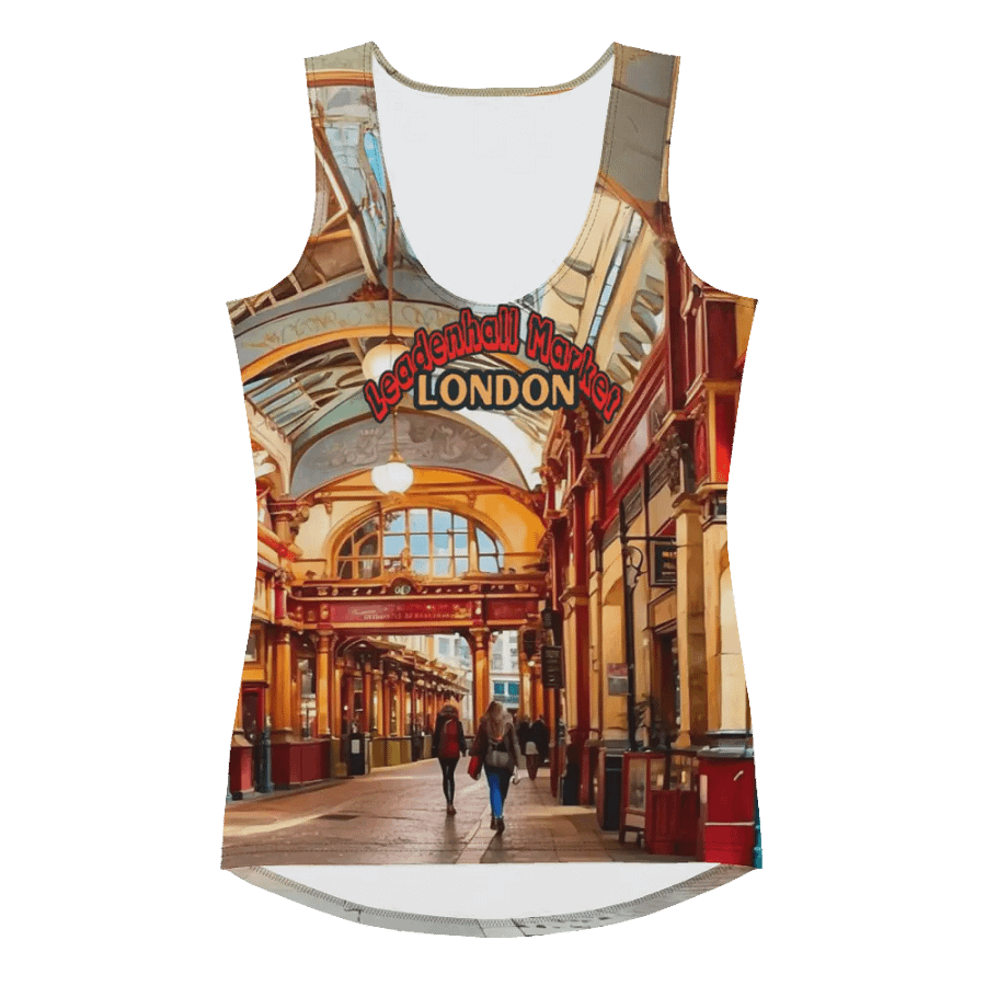 Leadenhall Market London All Over Print Tank Top product image (10)