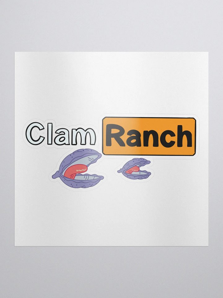 Clam Ranch Sticker product image (1)