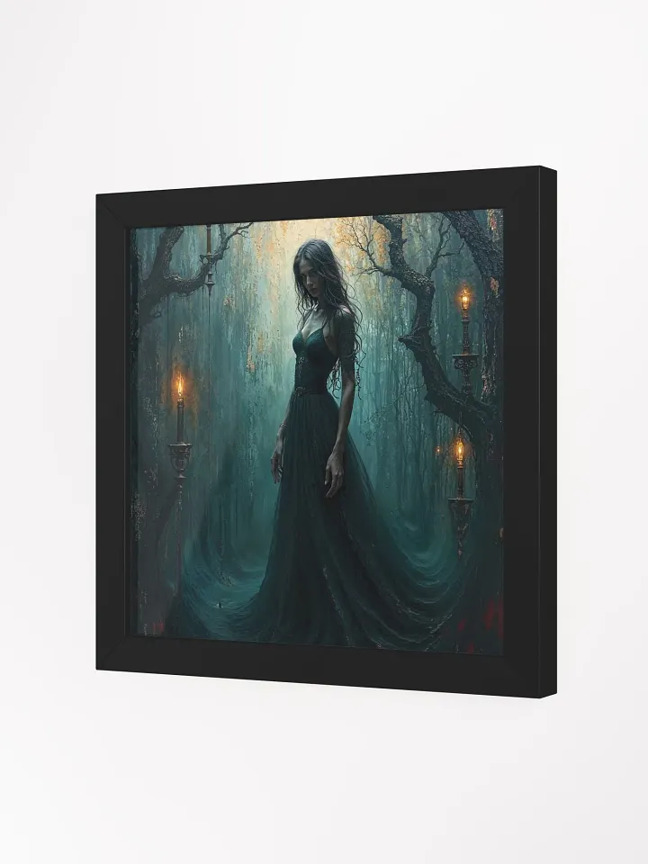 Gothic Forest Witch Framed Print product image (13)