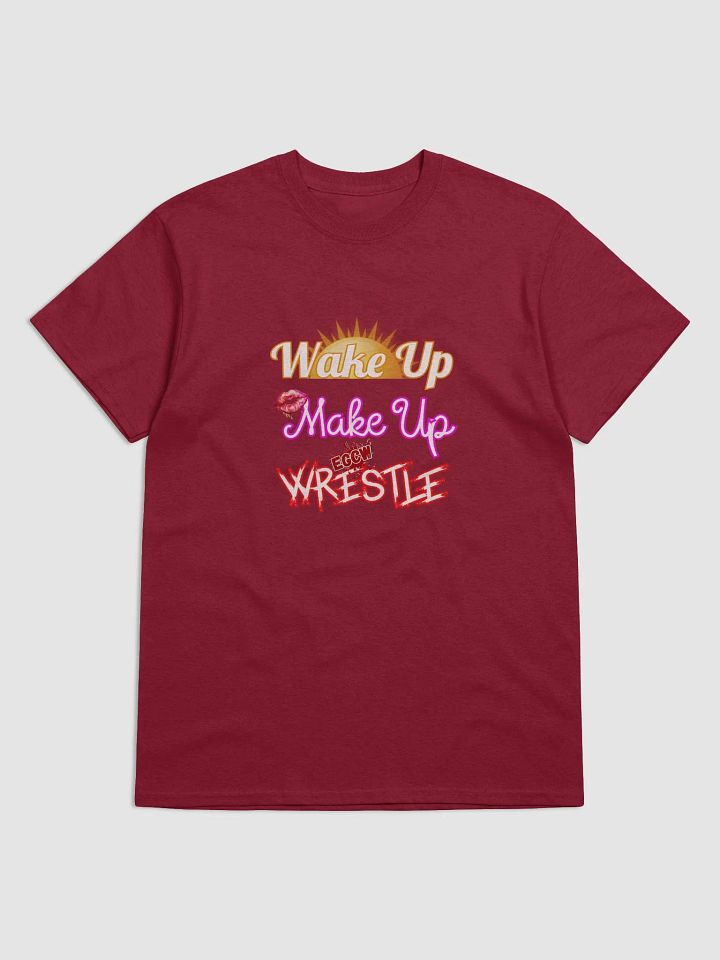 EGCW Wake Up, Make Up, Wrestle Women's T-Shirt product image (7)