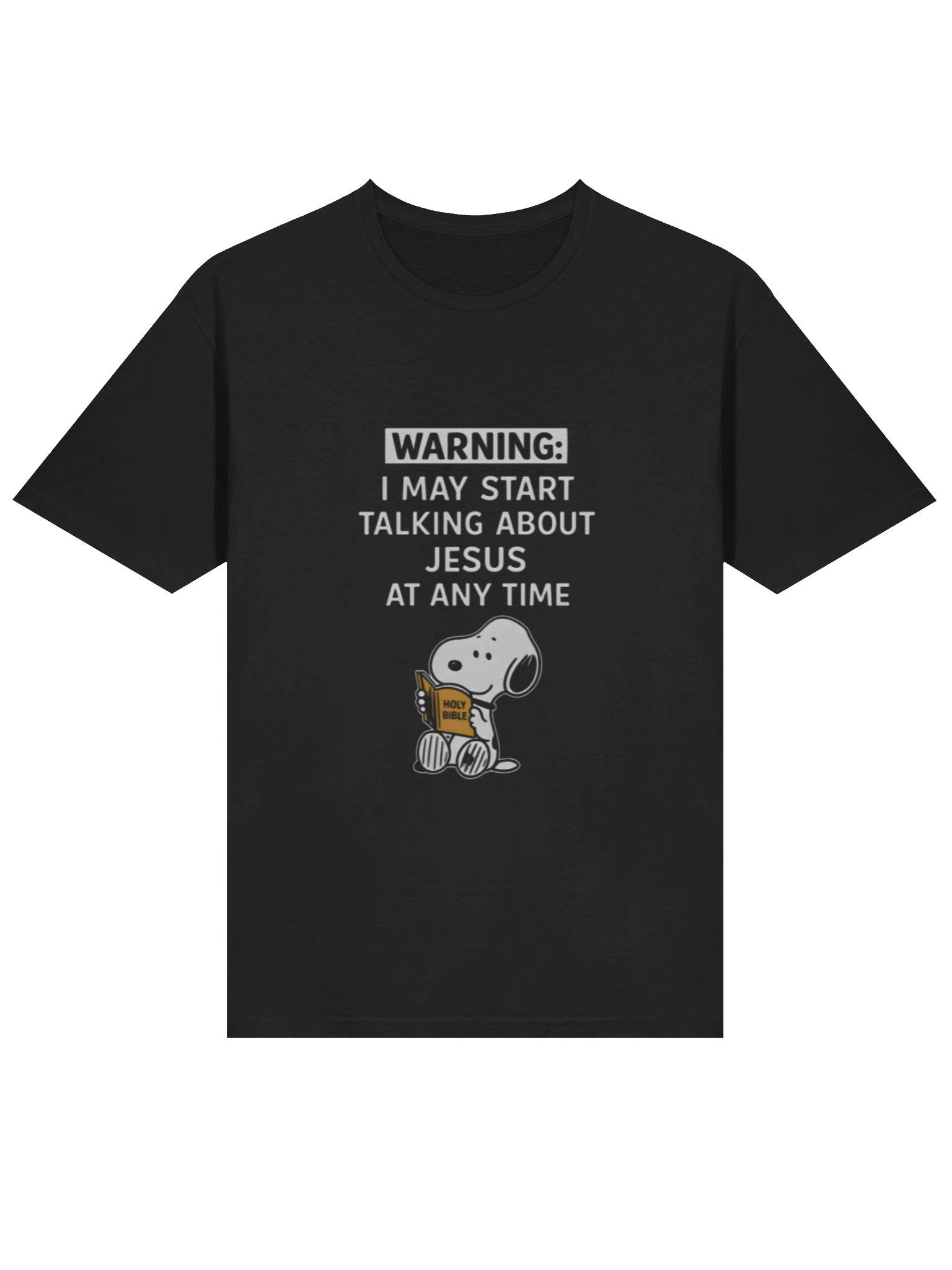 I May Start Talking About Jesus At Any Time Snoopy Shirt product image (2)