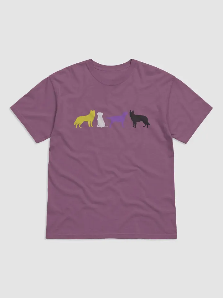 Nonbinary Pride Dogs Men's Shirt product image (5)