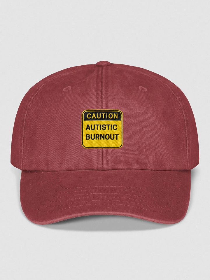 CAUTION: ASD BURNOUT vintage dad hat product image (1)