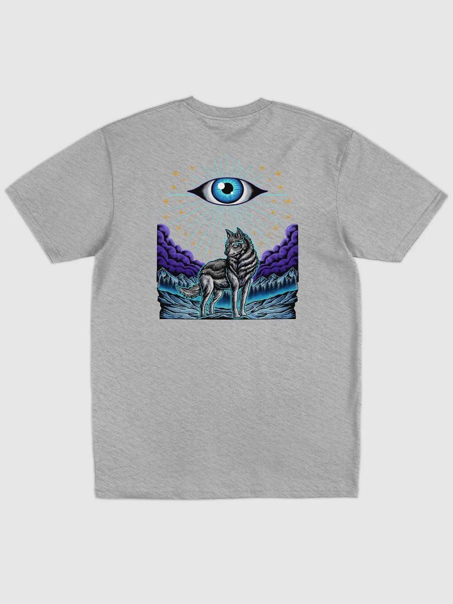 Wolf Sky Front/Back Cotton Heritage Tee product image (4)