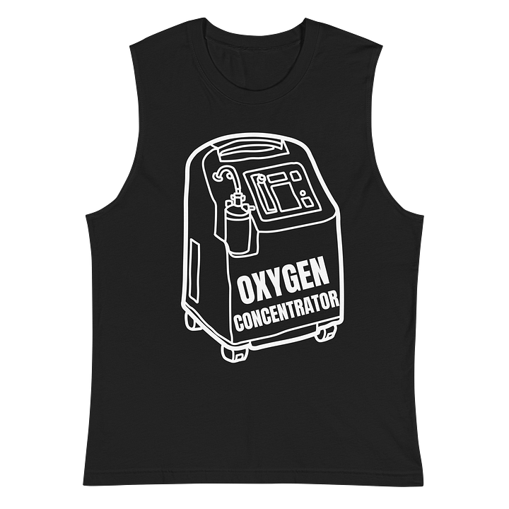 oxygen concentrator graphic Muscle Tank product image (2)