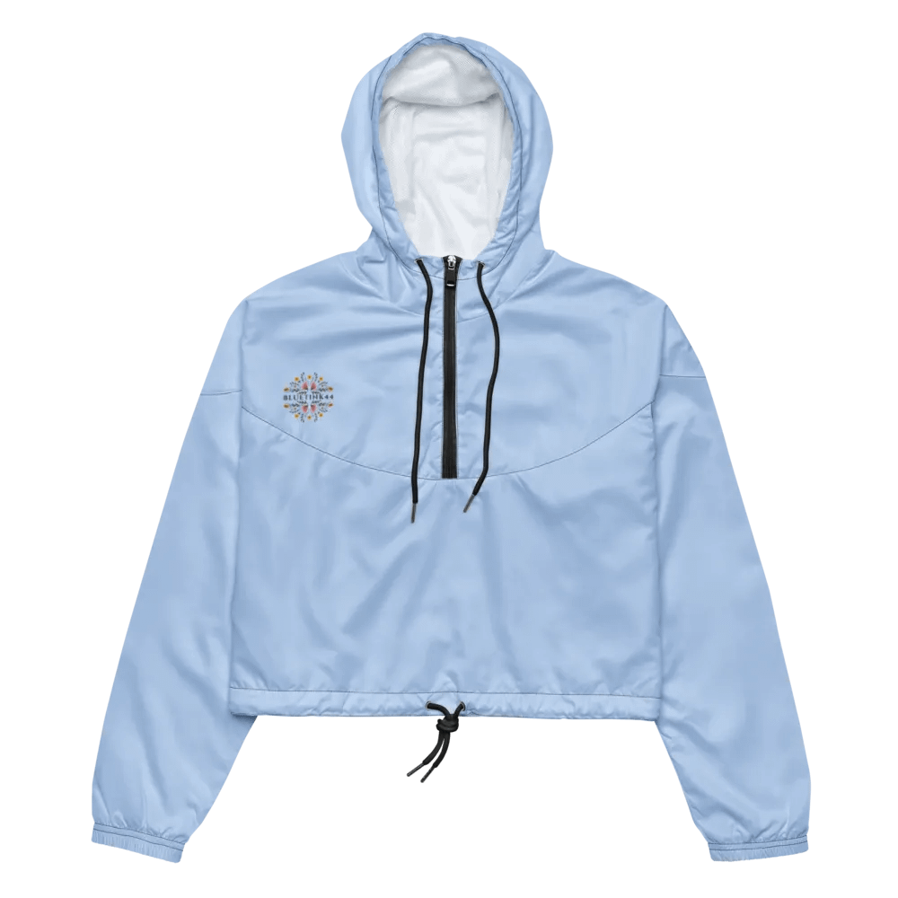 BlueTink44 Vintage Floral Bliss Women's Windbreaker product image (2)