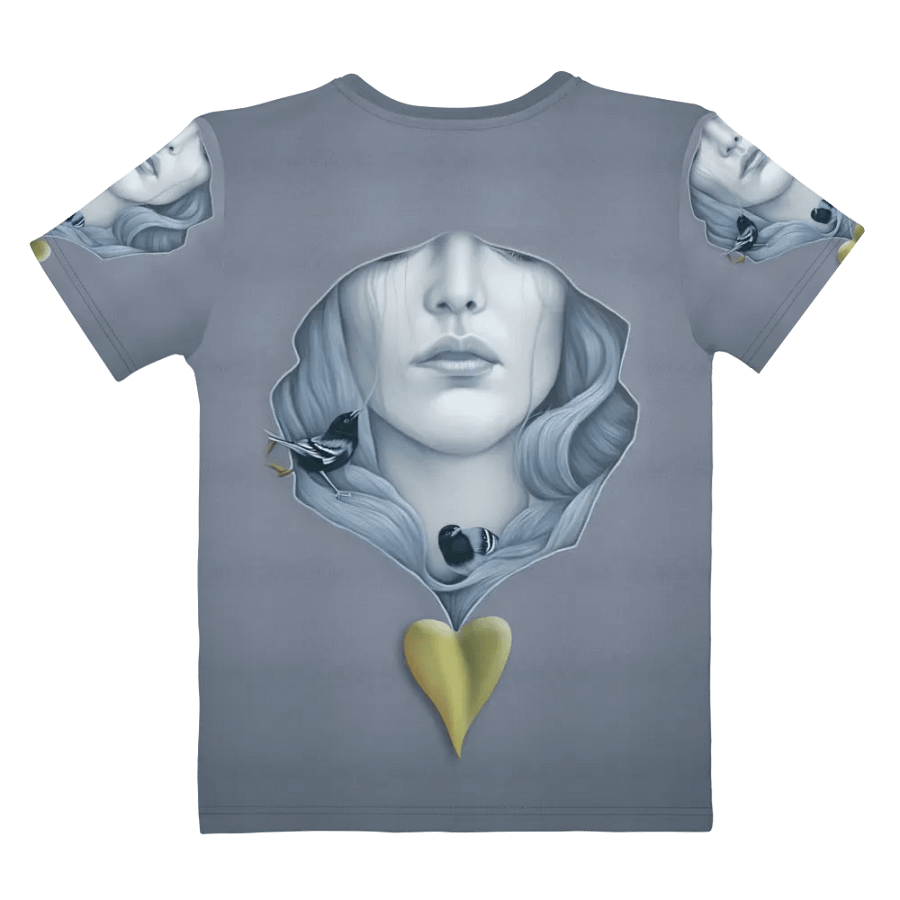 Creative face T shirt product image (3)