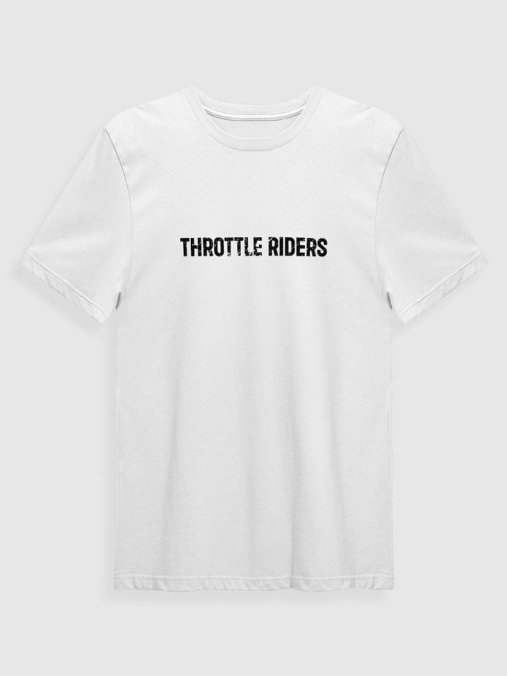 Throttle Riders T-Shirt (Black Logo) product image (1)