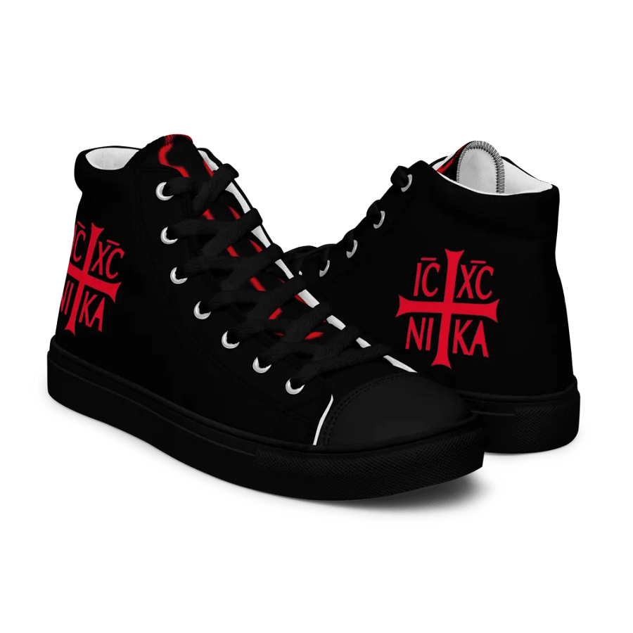 Jesus Christ Conquers Men's High Top product image (11)
