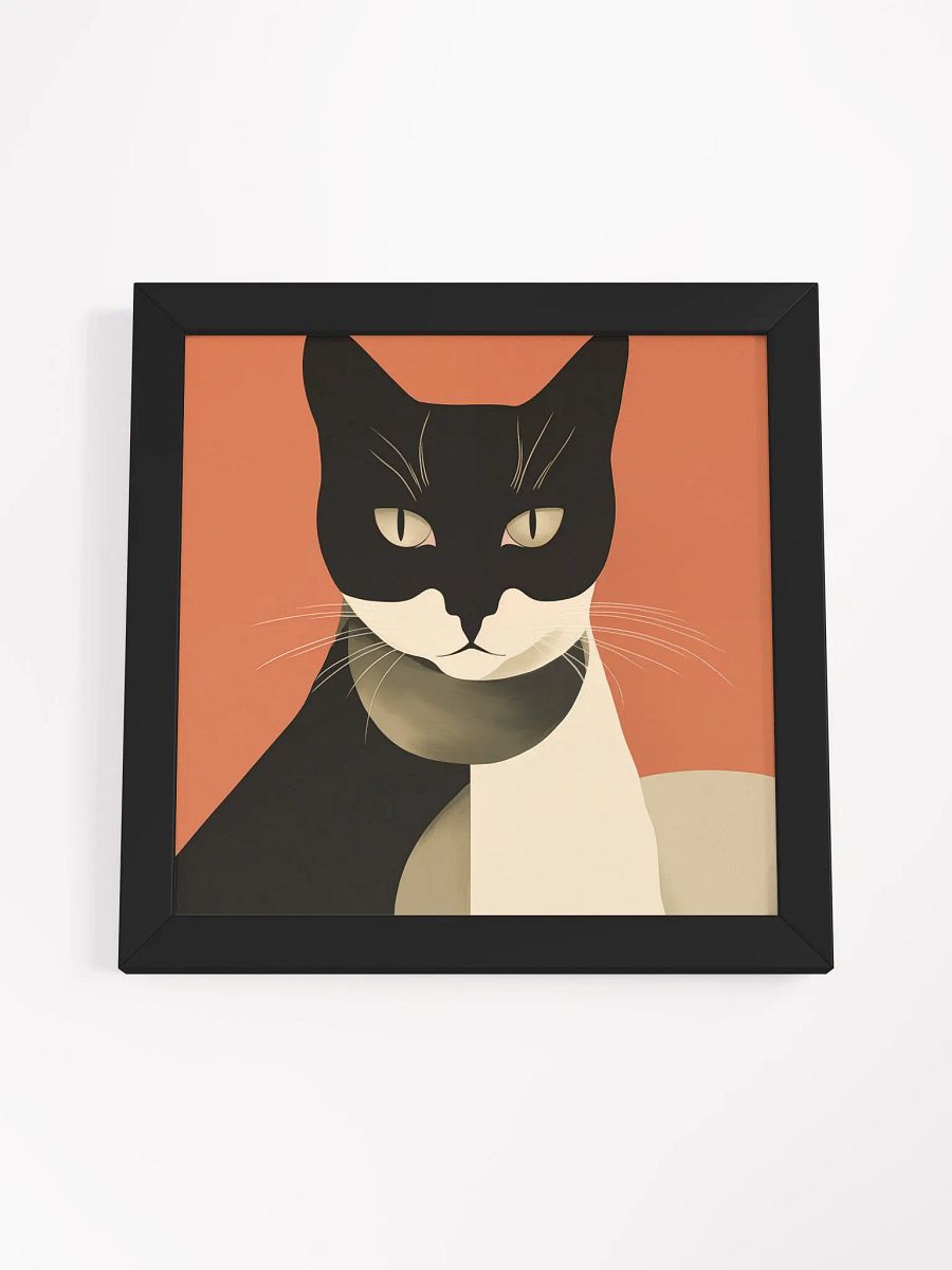 Chimera Cat Split-Face Matte Poster product image (39)