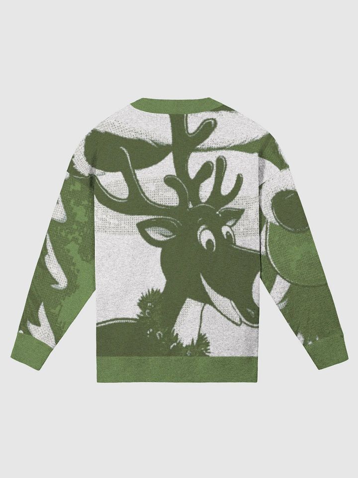 Santa & Reindeer Knitted Crewneck product image (10)