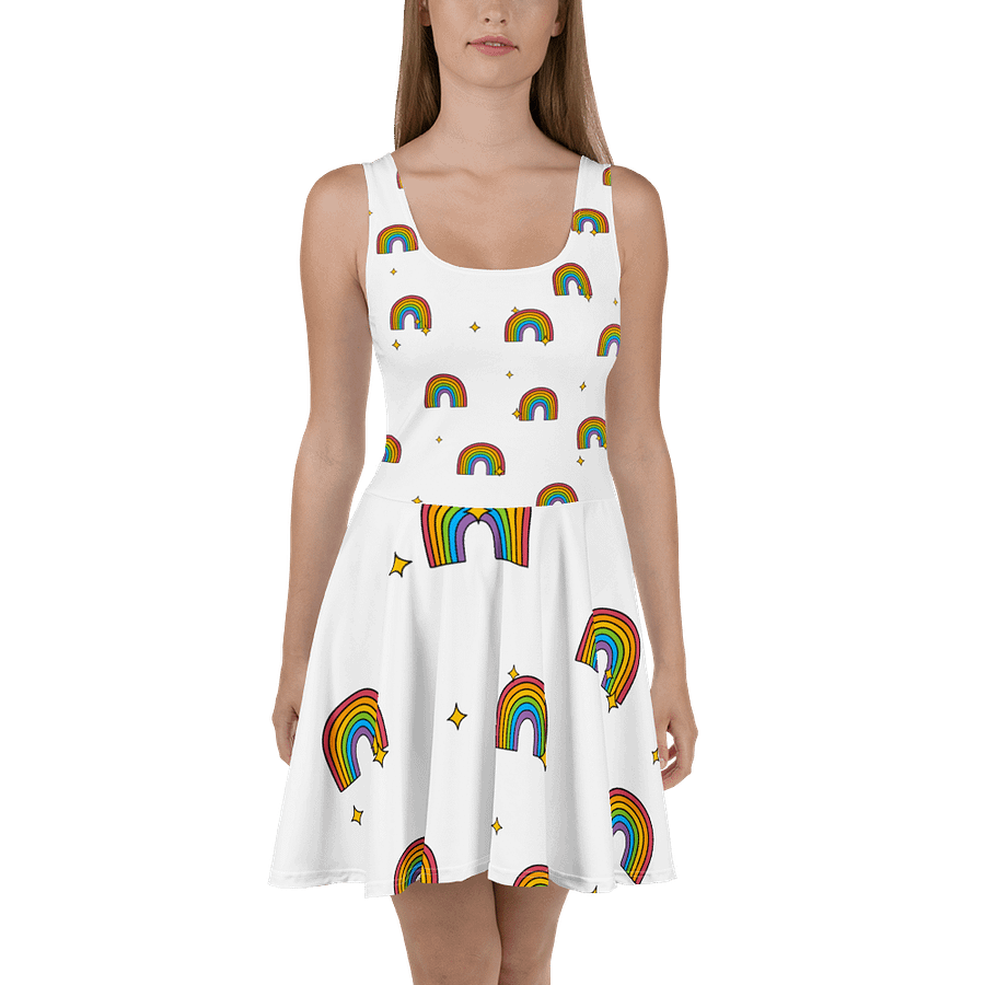 Rainbow Dreams All-Over Dress product image (2)