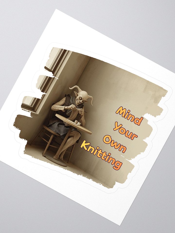 Mind Your Own Knitting product image (2)