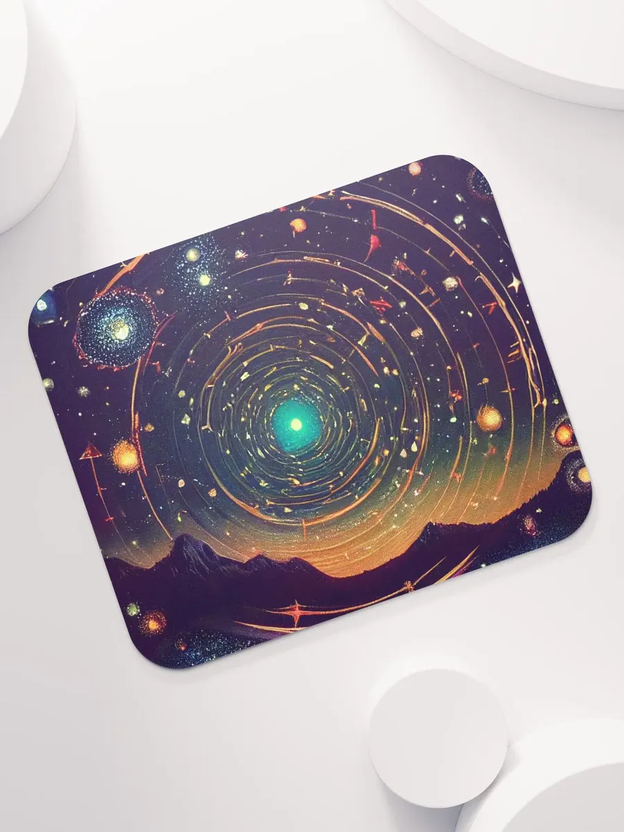 Galactic Vortex Mouse Pad product image (7)