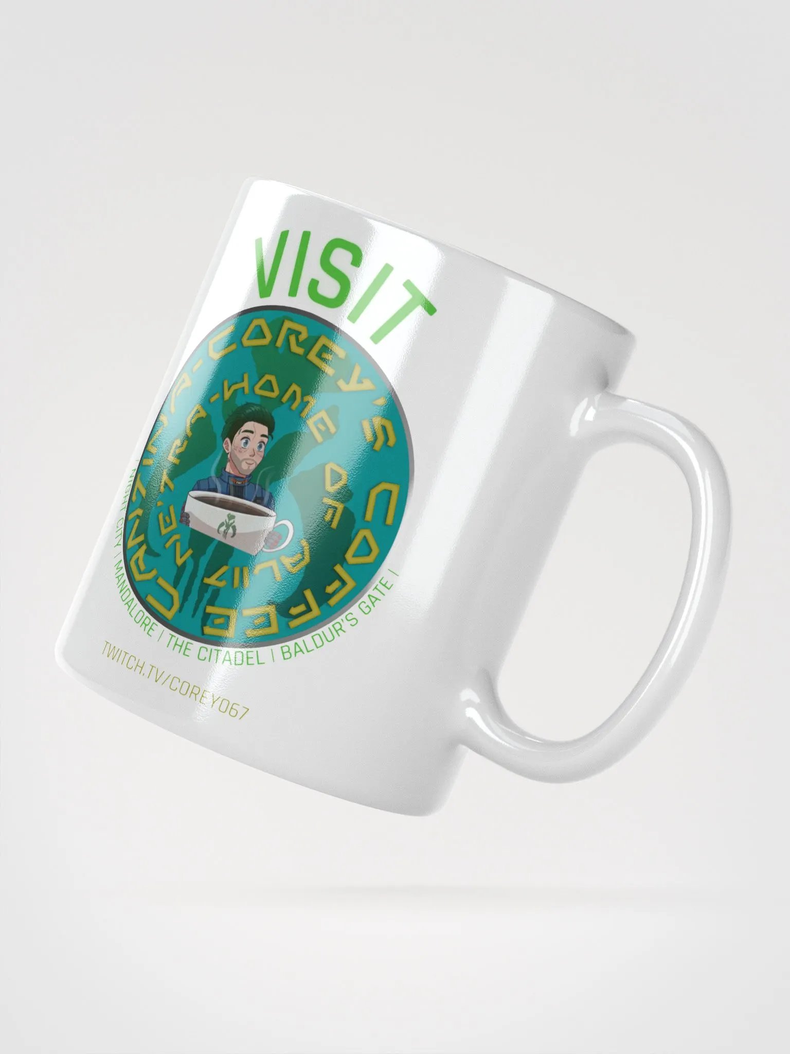 Visit Corey's Coffee Cantina mug - White product image (2)