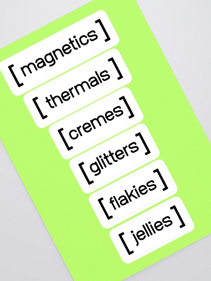 Drawer Labels by finish (white) product image (1)