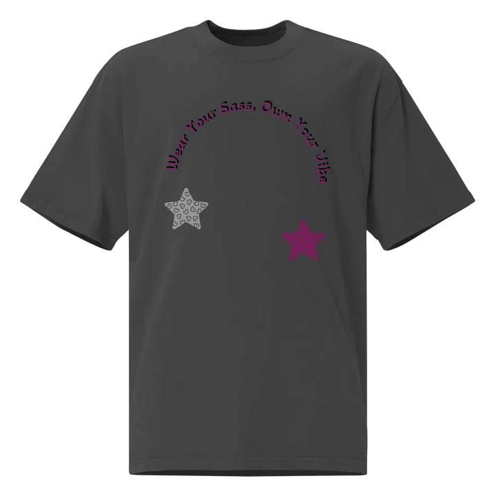 Sassy Vibes Oversized Tee product image (1)