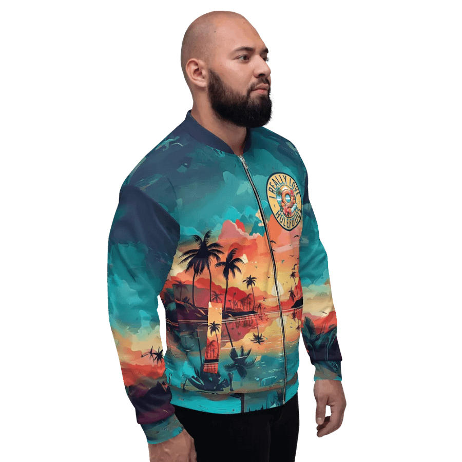 Funny Donut All Over Print Jacket product image (7)