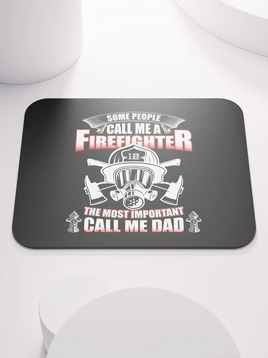 Firefighter Dad - Mouse Pad product image (1)