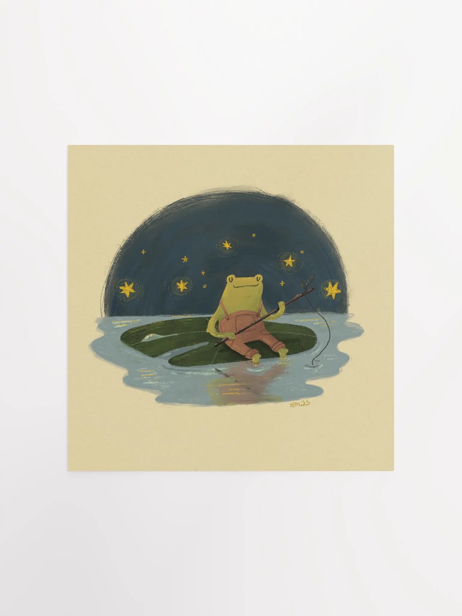 Happy Frog Print product image (1)