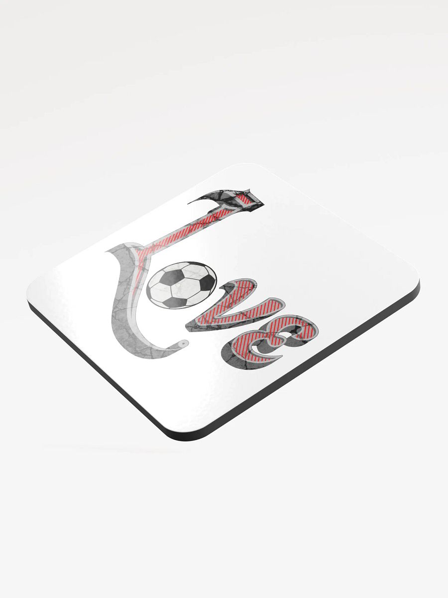 Love Soccer Striker Cork Coaster product image (4)