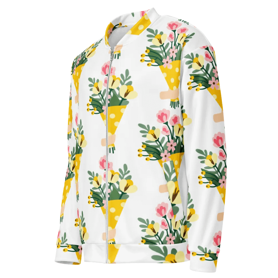 Dotty Floral Delight Bomber Jacket product image (3)