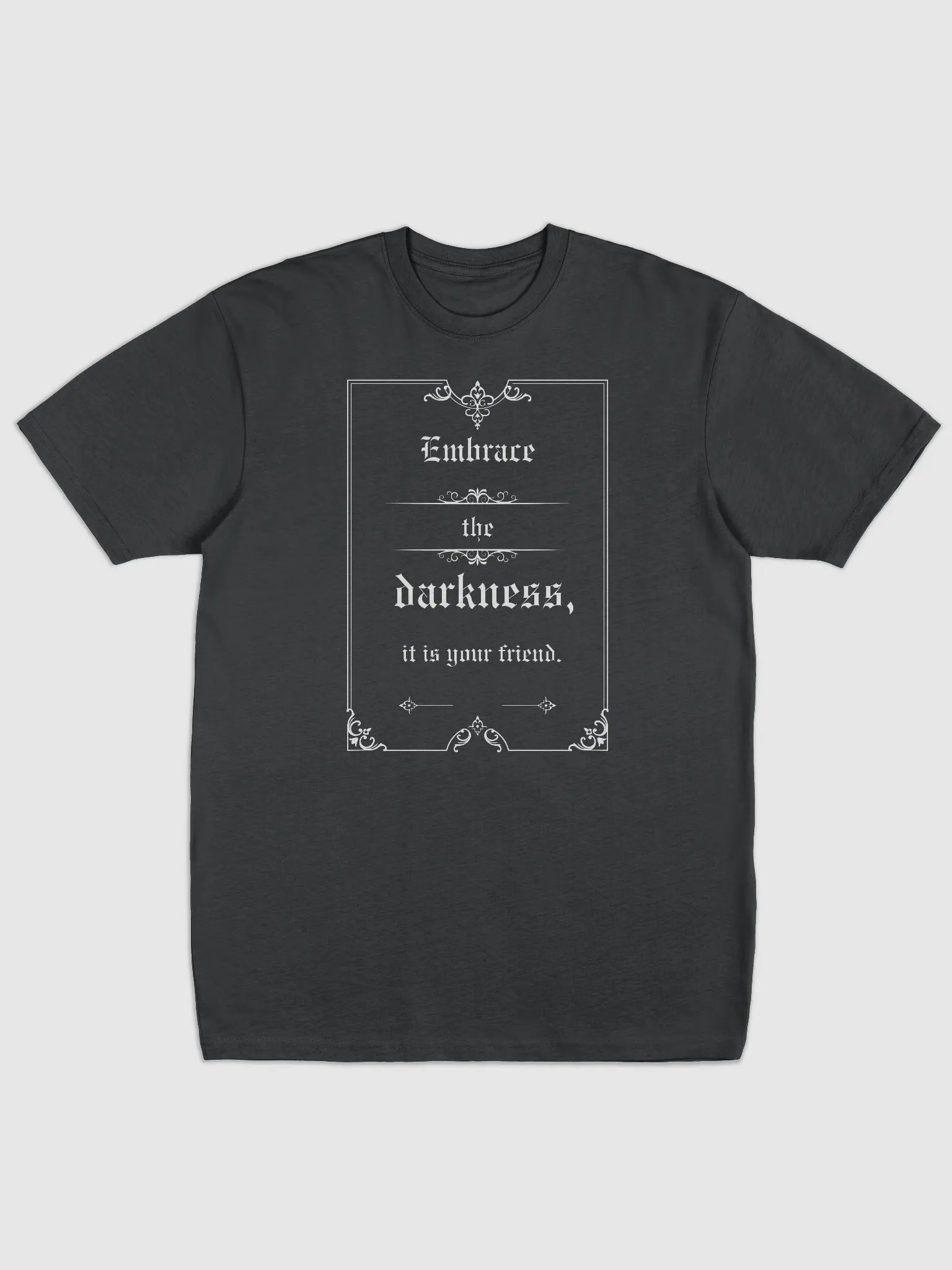 Gothic Tee Embrace the Darkness product image (1)