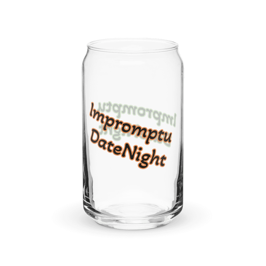 Impromptu Date Night Can-Shaped Glass product image (8)