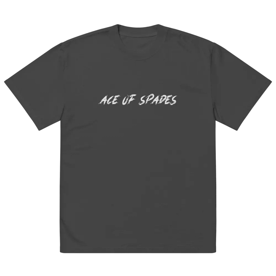 ACE OF SPADES ♠️ oversized tee product image (5)