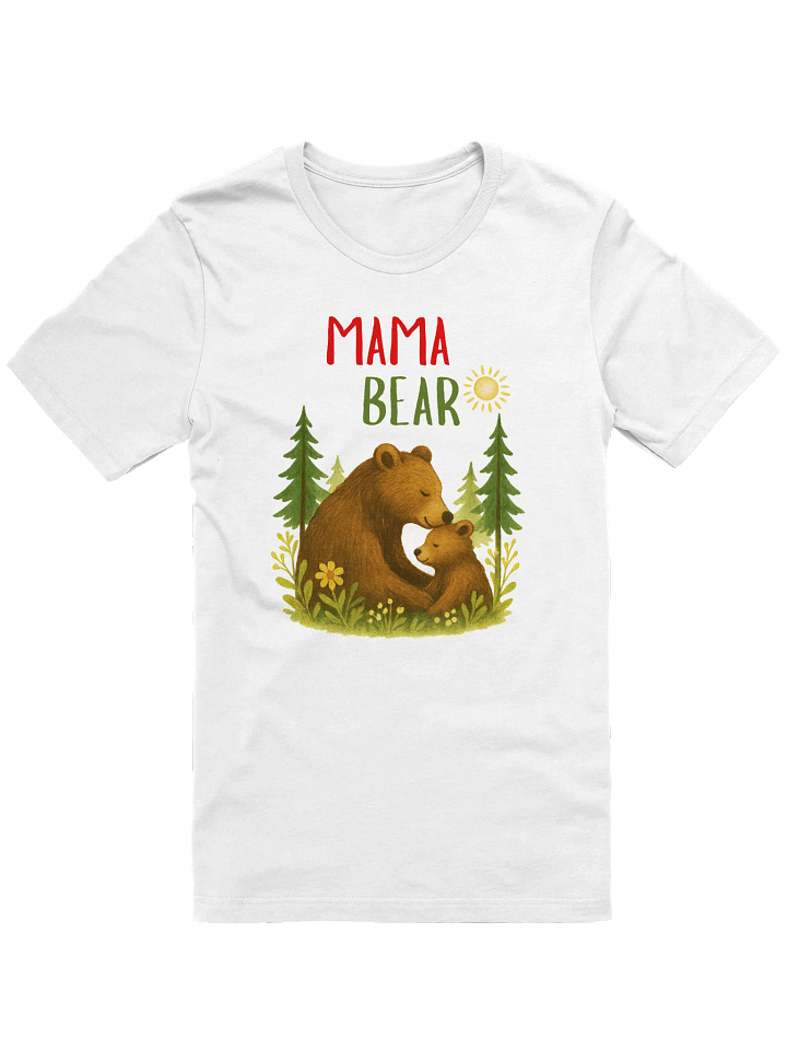 Mama Bear Nature Tee – Soft Unisex Shirt for Nature-Loving Moms product image (1)