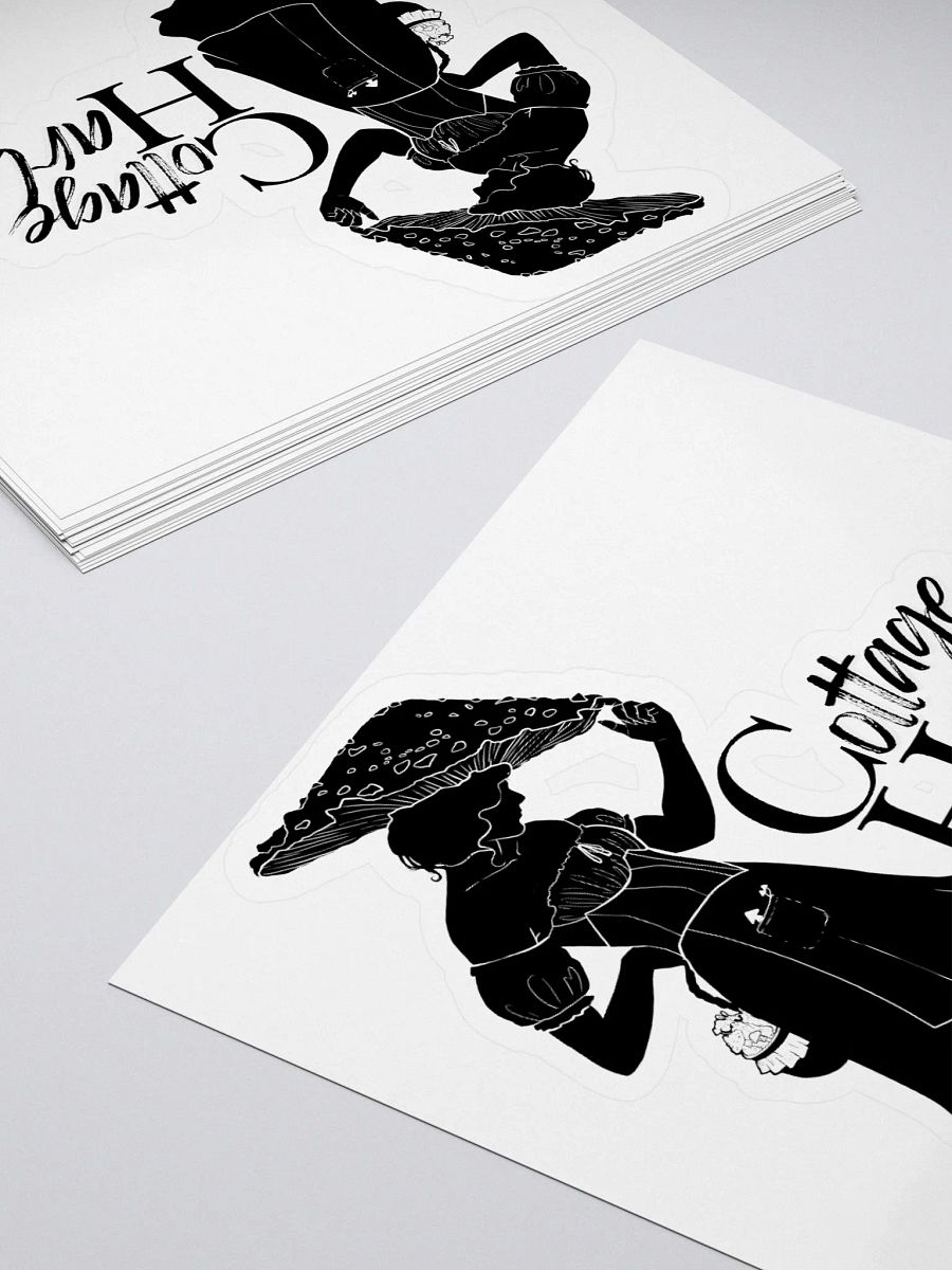 The Cottage Harlot Kiss Cut Sticker product image (4)