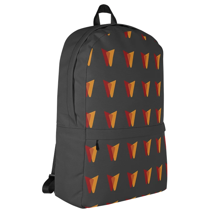 We Bodyboard Autumn Logo // Patterned Logo Backpack product image (1)
